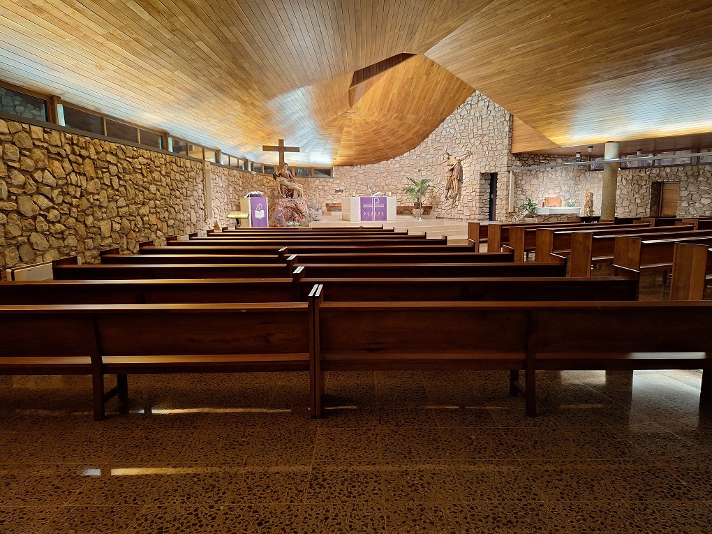 Interior iglesia del Oratorio de Albacete